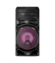 RNC5 Torre de Sonido XBOOM color Negro, Multi Bluetooth, Super Bass Boost, Iluminación Multicolor, Función DJ en la app LG XBOOM, Karaoke Star.
