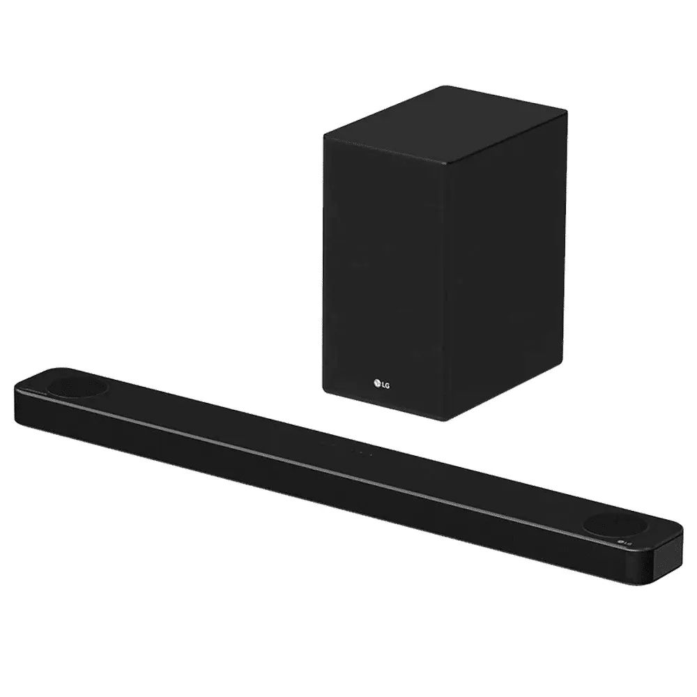 SP8A Barra de sonido con Subwoofer, 440W de potencia, 3.1.2 canales, Bluetooth.