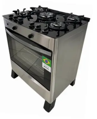 COCINA BELEZA 5H T/C SALTOS SILVER/INOX