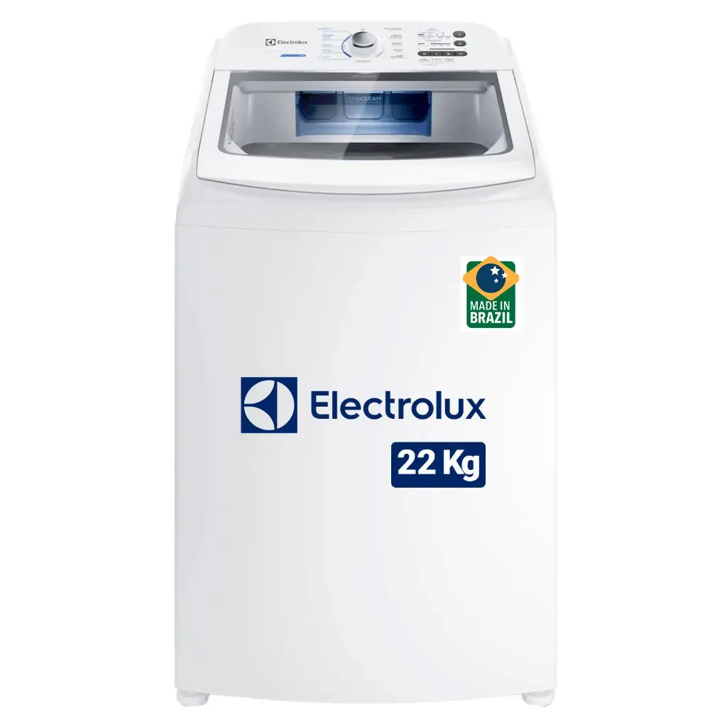 LB22Y Lavadora 22 Kg. Blanca, c/agua fría , tambor inox