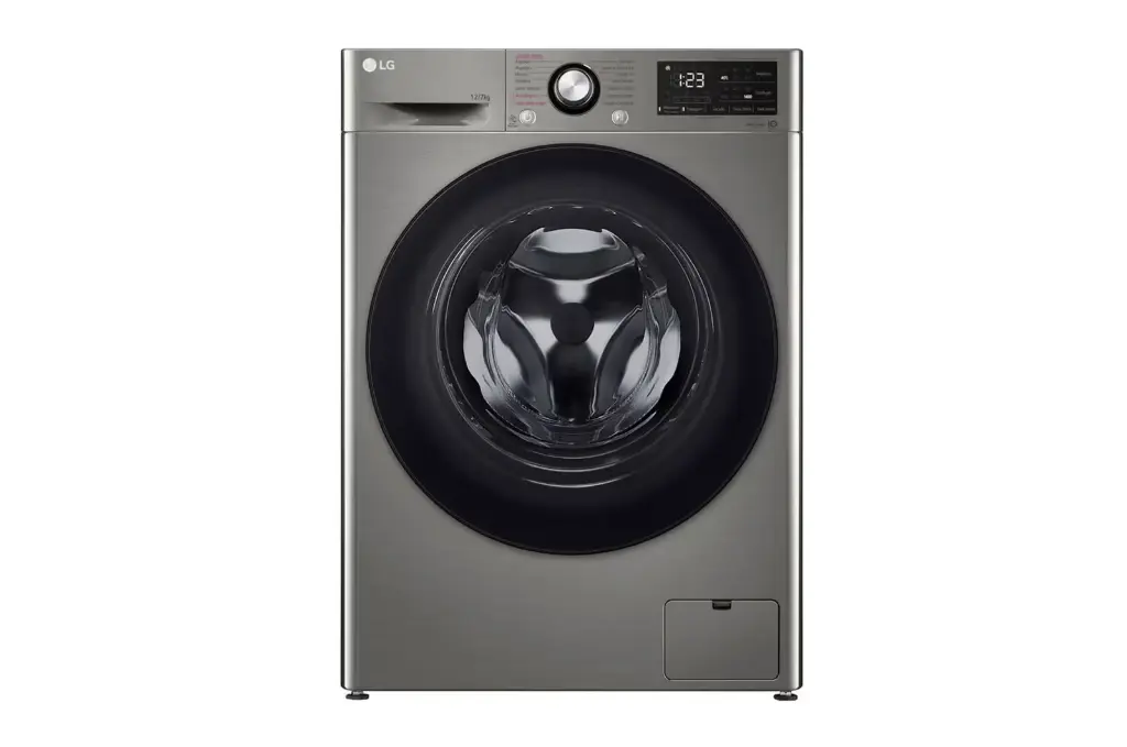 WD12VVC5S6C Lavadora/Secadora, color Gris, 12 Kg. lavado, 7 Kg. secado