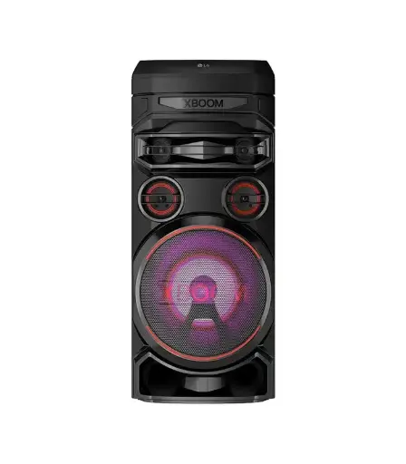 [RNC7] RNC7 Torre de Sonido XBOOM color Negro, Multi Bluetooth, Super Bass Boost, Iluminación Multicolor, Función DJ en la app LG XBOOM, Karaoke Star.