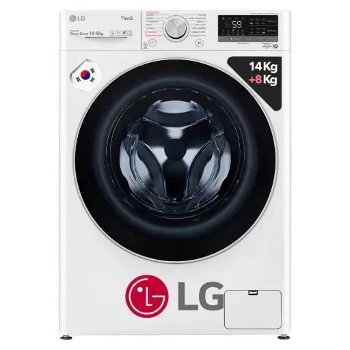 [WD14WVC4S6] WD14WVC4S6 Lavadora/Secadora, color Blanco, 14 Kg. de lavado, 8 Kg. de secado